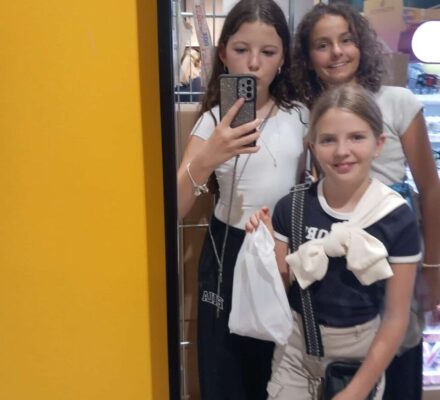 Ausgang Brixen Zoey, Lisi und Elena