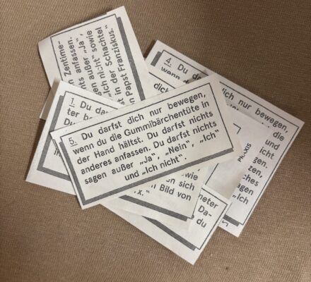 Escape-Room Zettel Escape-Room Zettel