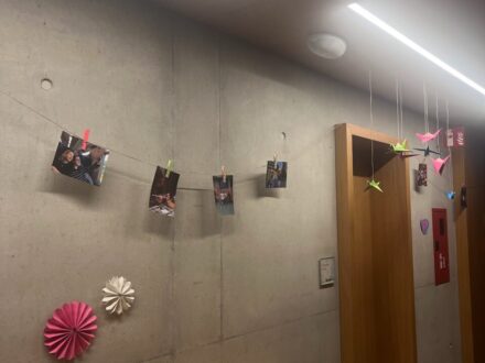 Dekoration Heim Frühling und Bildergirlanden