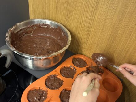 Schokomuffins Angelina und Lena