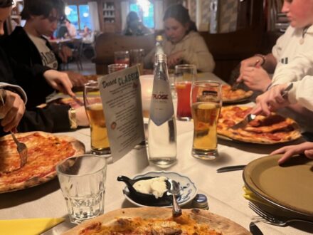 Pizza essen 2. Klasse
